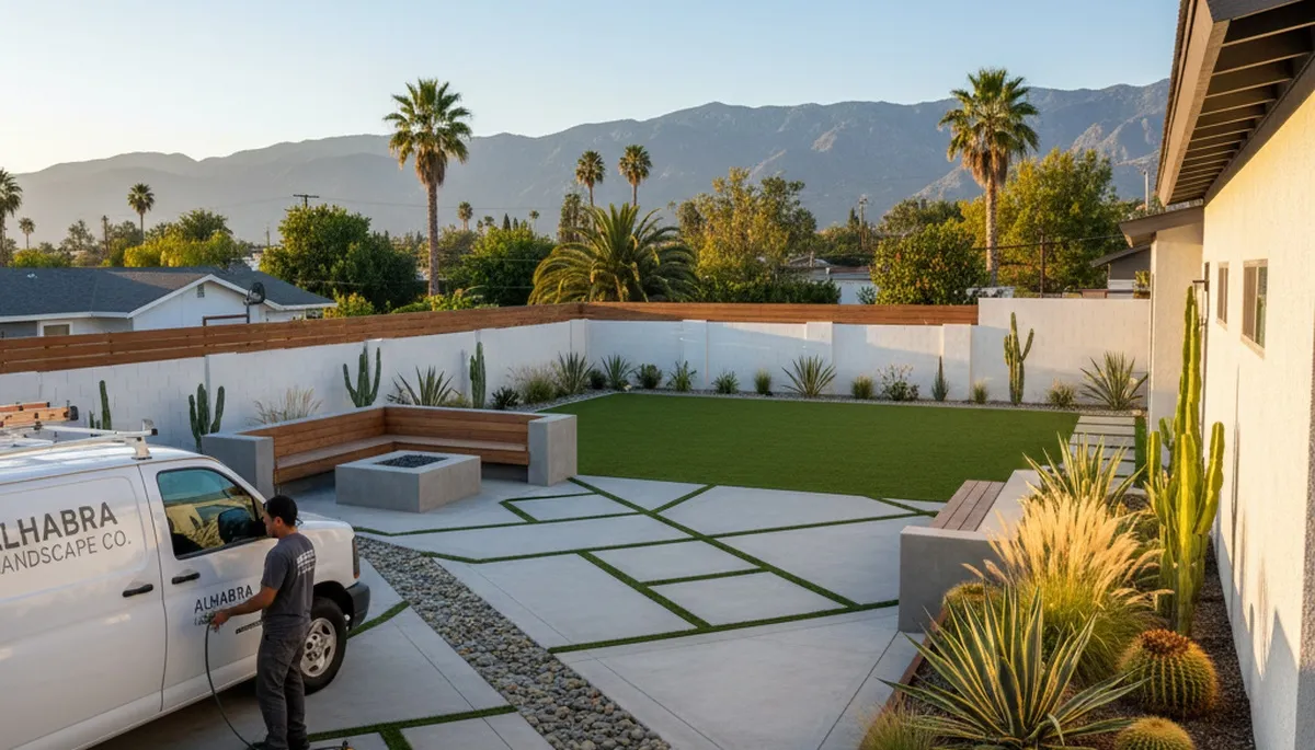 Landscaping services in Pasadena, CA for custom landscape design and yard maintenance