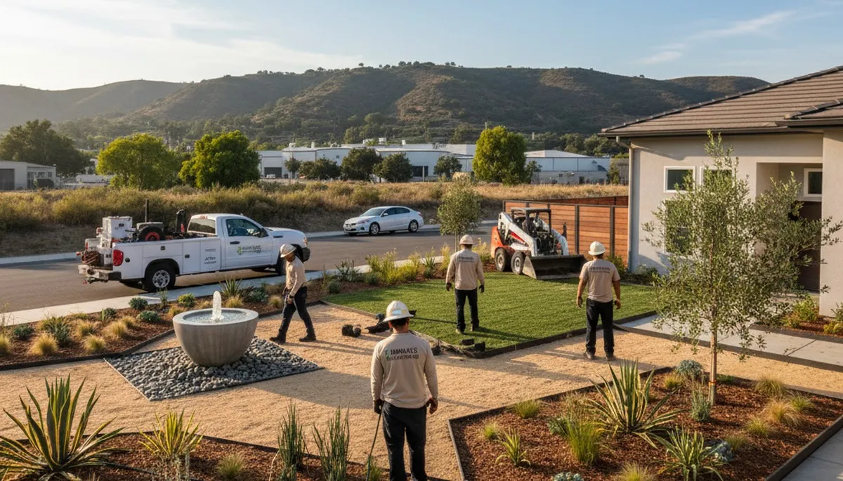 Landscaping services in Pasadena, CA for residential garden design and yard maintenance