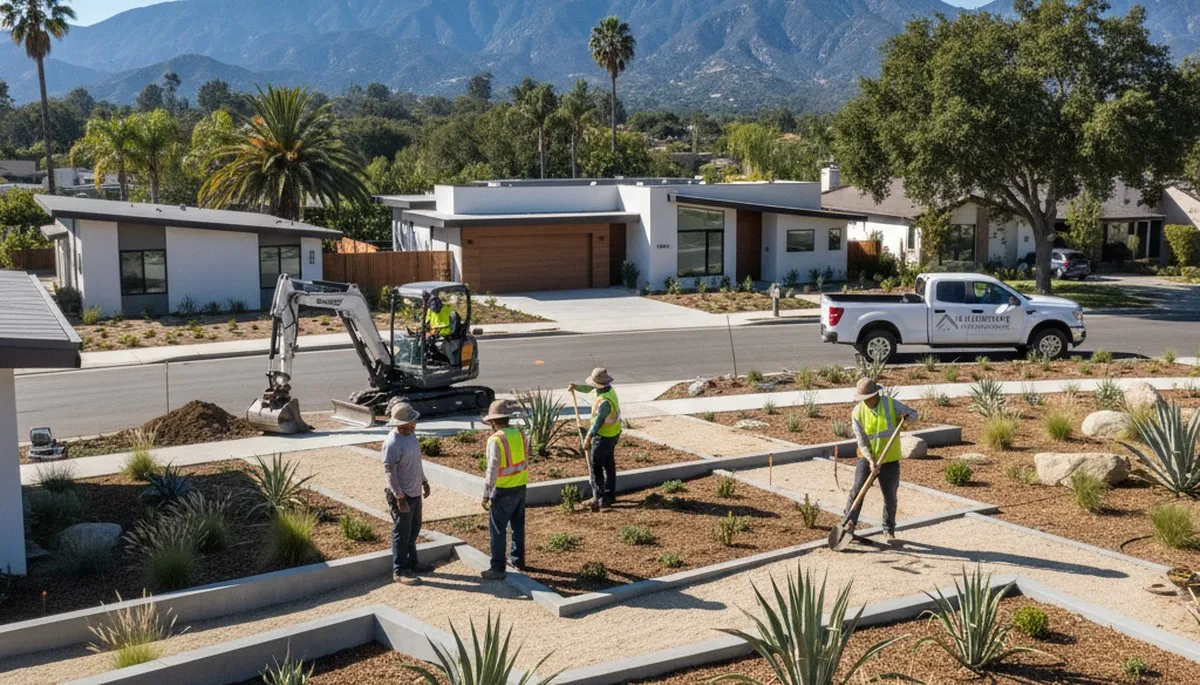 Landscaping services in Pasadena, CA for custom garden design and yard maintenance