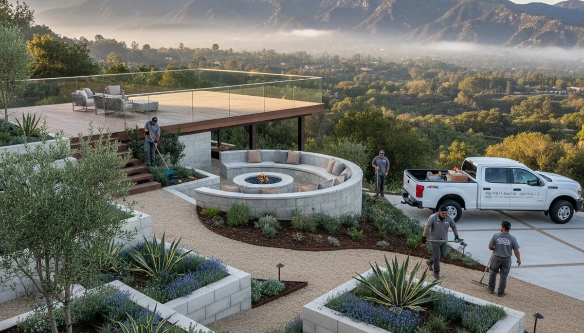 Landscape design services in Pasadena, CA for residential and commercial outdoor spaces