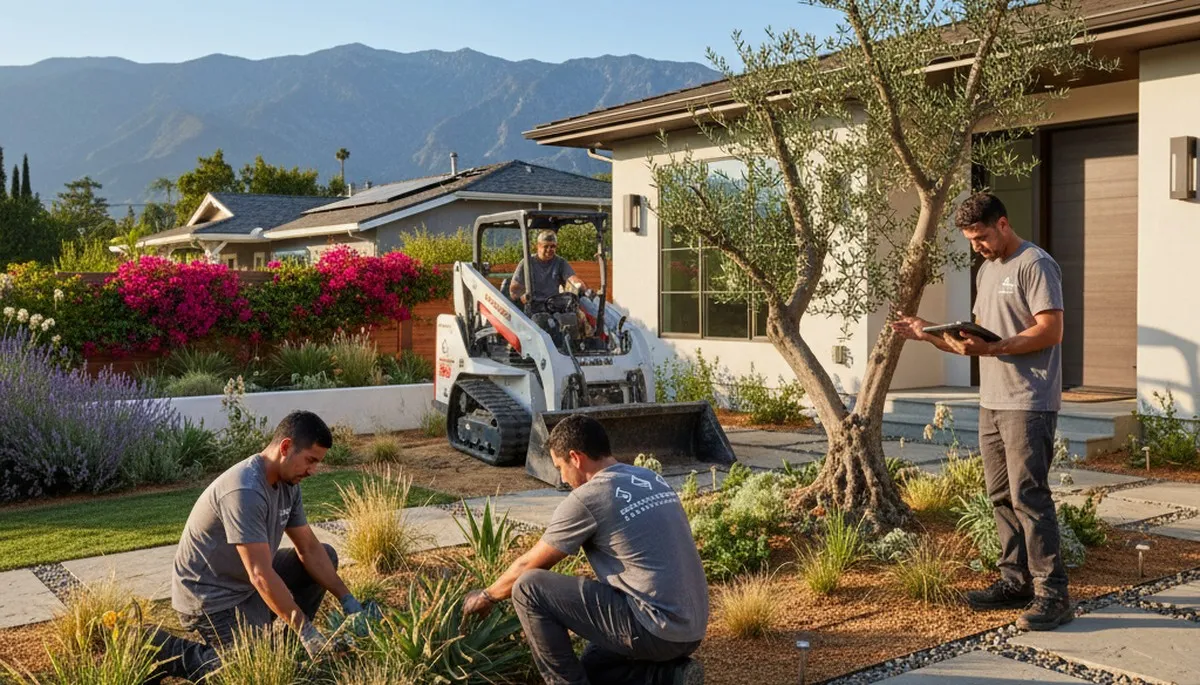 Landscaping services in Pasadena, CA for custom landscape design and outdoor maintenance