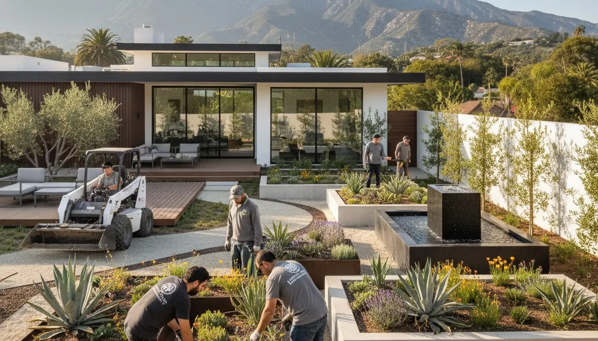 Landscaping services in Pasadena, CA for custom landscape design and outdoor property care